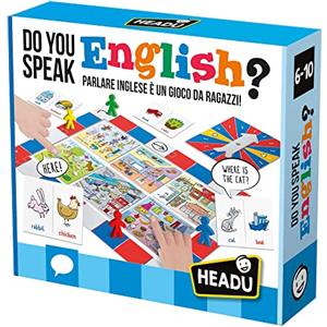 Headu Do You Speak English Parlare Inglese È Un Gioco It53689 Gioco Educativo Per Bambini 6-10 Anni Made In Italy