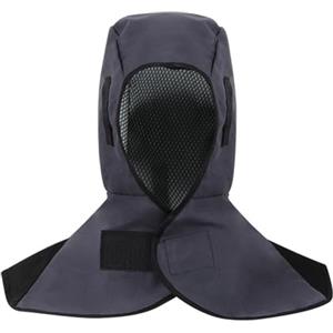 BAOSROY Tappo di Saldatura,Maschera da Saldatore,Cappuccio di Saldatura,Cappuccio da Saldatore Protettivo,Casco di Saldatura Collo Protezione,Schwarz Schweißerkappe, Schweißerkopfhaube