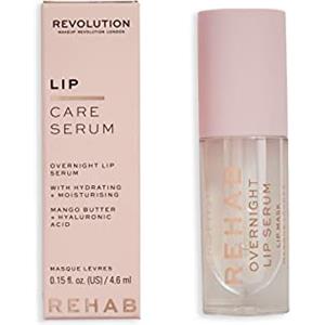 Makeup Revolution Beauty London Rehab, Siero labbra per una notte, 4,6 ml