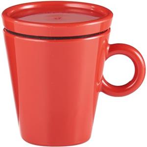Guzzini -TAZZINA CAFFE' DA VIAGGIO 'COFFEE&GO'Rosso brillante