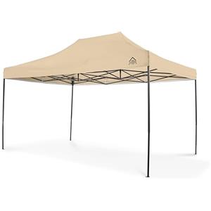 All Seasons Gazebos: Gazebo pop-up 3x4.5m completamente impermeabil - Beige