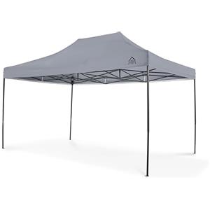 All Seasons Gazebos: Gazebo pop-up 3x4.5m completamente impermeabil - Grigio metallizzato