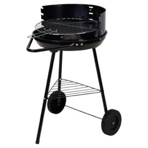 BIANCHERIAWEB Barbeque Esterno A Carbonella Griglia Estate Campeggio in Acciaio MOD Winnipeg