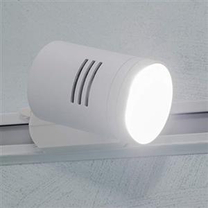 Bill Goff Inc. Faretto per binario track monofase, lampada LED 8W GU10 Luce Naturale 4000K, luce Negozio Vetrina Ufficio Albergo Hotel, 580 Lumen alta resa Luminosa, faro proiettore Orientabile