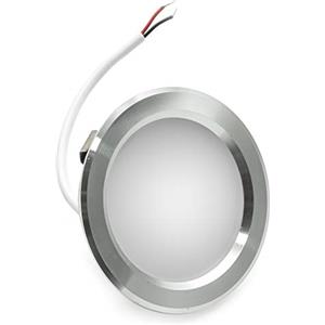 Planetitaly Faretto LED 3W slim incasso foro 60mm opaco luce cappa cucina mensola IP20 220V 4000K