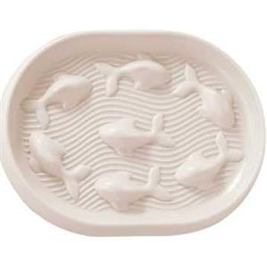 SLEEKEE 1 Gatto Lento Ciotola di Cibo E Pezzo Alimentatore, Anti-Soffocamento E Disegno di Ritardo, Labirinto Scanalatura Struttura, Divertente Metodo di Mangiare, Forniture per Animali da Compagnia.