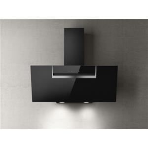 Elica Cappa a Parete Sheen S PRF0166929 Vetro Nero da 90cm - PRONTA CONSEGNA