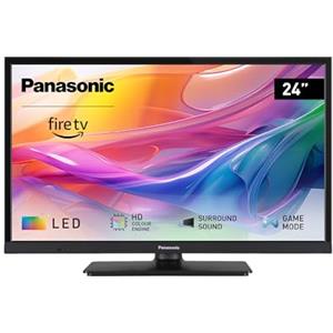 Panasonic TV-24S50AEZC, Serie S50 24 pollici Smart TV LED HD, Fire TV, HD Colour Engine, HDR, Alexa Voice Control, Game Mode, Media Player, Per un'Esperienza Visiva Ottimale