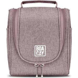 BOACAY Beauty Case da Viaggio, Borsa da Toilette Appendibile per Donna e Uomo, Trousse per Trucchi e Organizer Bagno per Cosmetici e Accessori