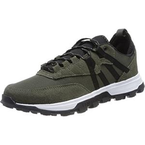 Timberland Euro Rock Mid Lace - Stivali da Uomo in Pelle, Colore: Grano, Blu Scuro, 43 EU