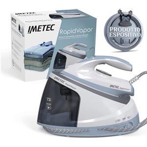 IMETEC RAPIDVAPOR FERRO DA STIRO CALDAIA NO STOP VAPORE 240 G 2400 WATT 5 BAR