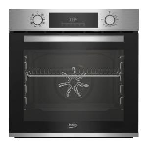 Beko PRONTA CONSEGNA - SPEDIZIONE IMMEDIATA Forno da Incasso Multifunzione Elettrico 60 cm 8 funzioni Classe A Finitura Inox antimpronta Serie b300 Beyond Shine Beko BBIM12300X