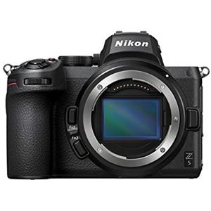 Nikon Z5 + Lexar SD 64 GB 667x Pro Fotocamera Mirrorless, CMOS FX da 24.3 MP, Pieno formato, Mirino Quad-VGA EVF, LCD 3.2" Touch, Wi-Fi, Bluetooth, Video 4K, Nero [Nital Card: 4 Anni di Garanzia]