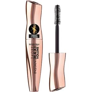 Deborah Milano - Mascara 24 Ore Instant Maxi Volume con Ceramidi, Effetto Volumizzante, Allungante e Incurvante a Lunga Durata, Dona Ciglia Folte e Rigenerate, Nero, 12 ml