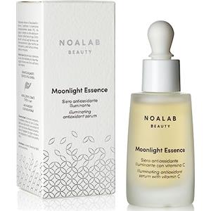 Noalab Moonlight Essence Siero Viso Vitamina C 10% Stabilizzata, Anti Age Antirughe e Antimacchie, con Niacinamide, Acido Ialuronico e Vitamina E, Illuminante e Antiossidante, Made in Italy, 30 ml
