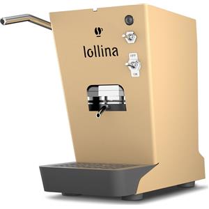 Lollocaffe Lollina Plus Macchina Caffè a Cialde Espresso Manuale Candy Creamymou + 40 Cialde colore Crema