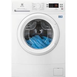 Electrolux EW6S526A Lavatrice Slim a Carica Frontale Serie 600 SensiCare, 6 kg, Classe A, Steam Anti-Allergy, Time Manager, Lavaggio Rapido 14 min, Capi Morbidi e Freschi, 843x595x378 mm
