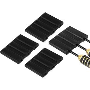 Generic Protezioni di volo per punta in acciaio, set di 4 protezioni per punte delle freccette, accessorio leggero da viaggio e tornei per la casa