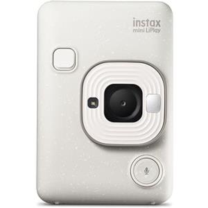 Fujifilm Fotocamera istantanea Instax Mini LiPlay, con cavo micro USB bianco nebbioso 