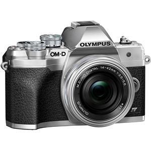 Olympus Kit Pancake OM-D E-M10 Mark IV Micro Quattro Terzi argento