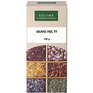 Solimè Olivo Foglie Taglio Tisana - 100 g - Prodotto made in Italy