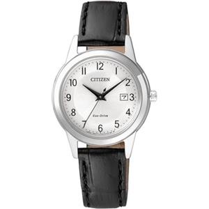 Citizen Orologio Analogo al Quarzo Donna con Cinturino in Pelle FE1081-08A