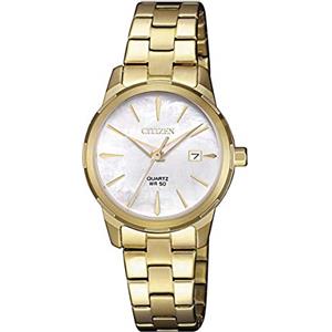 Citizen Orologio Analogico Quarzo Donna con Cinturino in Acciaio Inox EU6072-56D