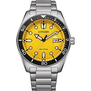 Citizen Orologio Analogico Uomo con Cinturino in Acciaio Inossidabile AW1760-81Z