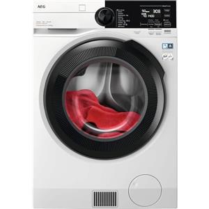 AEG LWR9E106AB Lavasciuga Ökokombi 9000, 10+6kg con Pompa di Calore, SensiDry, Risparmio Energetico, Classe B, Vapore Refresh, Programmi Personalizzati, Bianco