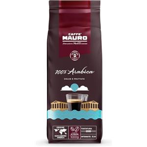 CAFFE MAURO TORREFAZIONE Caffè Mauro Torrefazione - Miscela 100% Arabica - Intensità 5/10 - Caffè in grani confezione 1 Kg