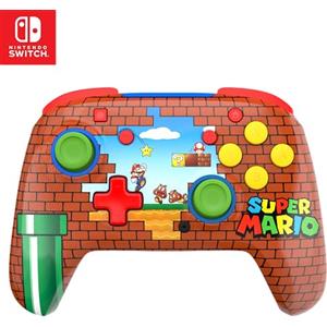 Turtle Beach Rematch Mario Bricks Controller da gaming wireless per Nintendo Switch. Funziona anche con Nintendo Switch 2 - Pulsante C non disponibile.