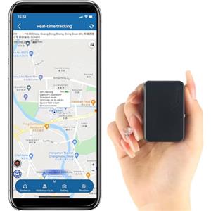 Winnes Localizzatore GPS impermeabile con monitoraggio in tempo reale magnetico forte mini localizzatore GPS per auto, bambini e anziani con abbonamento 0 alla scheda SIM TK903