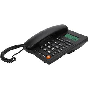 Tomantery Telefono Identificativo Chiamante, Pratico Set da Scrivania con Selezione Rapida per Casa, Hotel, Ristorante,