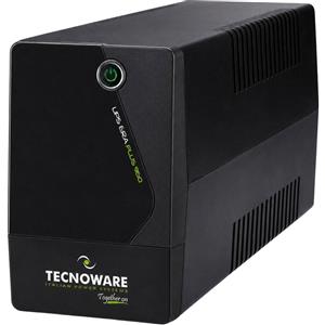 TECNOWARE Potenza Ampere (VA) 800 VA, CONFEZIONE 1 *** Gruppo di continuità ups line interactive con prese schuko