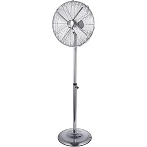 CFG 1808 Cfg 90701 Ventilatore Cromo 45 da Terra Piantana in Metallo