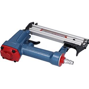 Entatial Pistola sparachiodi ad aria compressa, interruttore tattile di sicurezza Chiodatrice pneumatica Corpo forte Chiodatura continua Capacità 100 pezzi Tenuta confortevole per chiodi da 10-30 mm