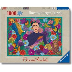 Ravensburger Puzzle 1000 Pezzi, Frida Kahlo- Puzzle Adulti +14 anni, 70 x 50 cm, Puzzle per Adulti Frida Kahlo, Idee Regalo Frida Khalo