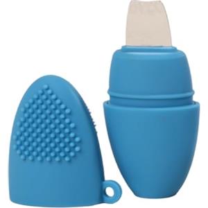 ZEPFJHE Spazzola in silicone per la pulizia del viso, spatola per la rimozione dei punti neri e la cura della pelle sensibile, detergente delicato per i pori
