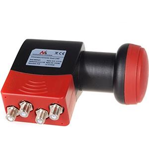 Maclean MCTV-671 Convertitore Satelitare Quad High Gain Rafforzato LNB