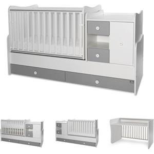 Lorelli Lettino trasformabile da 3 in1 Mini Max per 2 bambini contemporaneamente, colori: