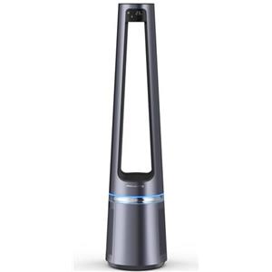 Rowenta - Eclipse 2in1, combinazione di un purificatore d'aria e di un ventilatore, cattura il 99,95% di particelle fini, 12 velocità, 4 impostazioni