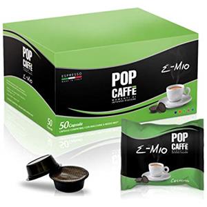 POP CAFFE' Lavazza a modo mio compatibili Pop Caffe' E-Mio .2 Cremoso - 50 capsule