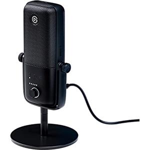 Elgato Wave:3, microfono condensatore USB premium per streaming, podcast, gaming e home office, software di mixaggio gratis, plug-in per effetti audio, anti-distorsione, plug 'n play, per Mac e PC