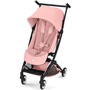 CYBEX Gold Passeggino LIBELLE con dimensioni adatte al bagaglio a mano, Da circa 6 mesi a circa 4 anni (max. 22 kg), Ultraleggero (solo 6 kg), Sistema di cinture a una mano, Candy Pink