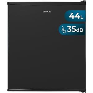 Cecotec Frigorifero Mini Bar Termoelettrico 44L Bolero CoolMarket BC SD 47 Black. 51,5cm Altezza e 43 Larghezza, Basso Consumo, Mensola Vetro, Controllo Meccanico, Luce LED Interna, Termostato Manuale