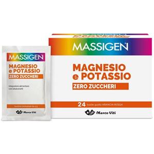 MARCO VITI Massigen Magnesio e Potassio Zero zuccheri 24 bustine - MARCO VITI - 945030815