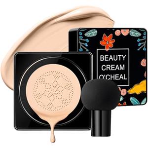 O'CHEAL Cushion Foundation con spugna a fungo, correttore CC crema trucco 01#