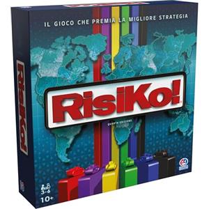 Spin Master Games Editrice Giochi, Risiko, Giochi in Scatola, Risiko Classico Edizione 2023, Giochi di Società e Strategia per Famiglia e Amici, Giochi da Tavolo per Adulti e Bambini, da 3 a 6 Giocatori, 10+ Anni