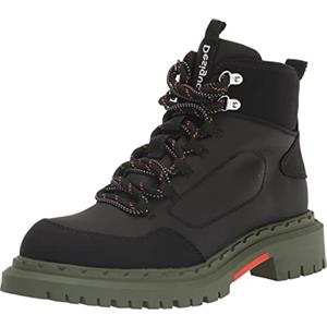 Desigual, Scarpe da trekking Donna, Nero, 41 EU