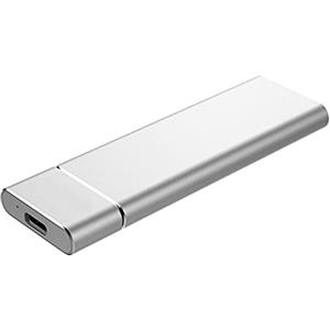 Syfinee SSD Esterno Portatile 500GB, Unità a Stato Solido Esterna Ultra Veloce con Porte USB-C, Per Laptop e Desktop